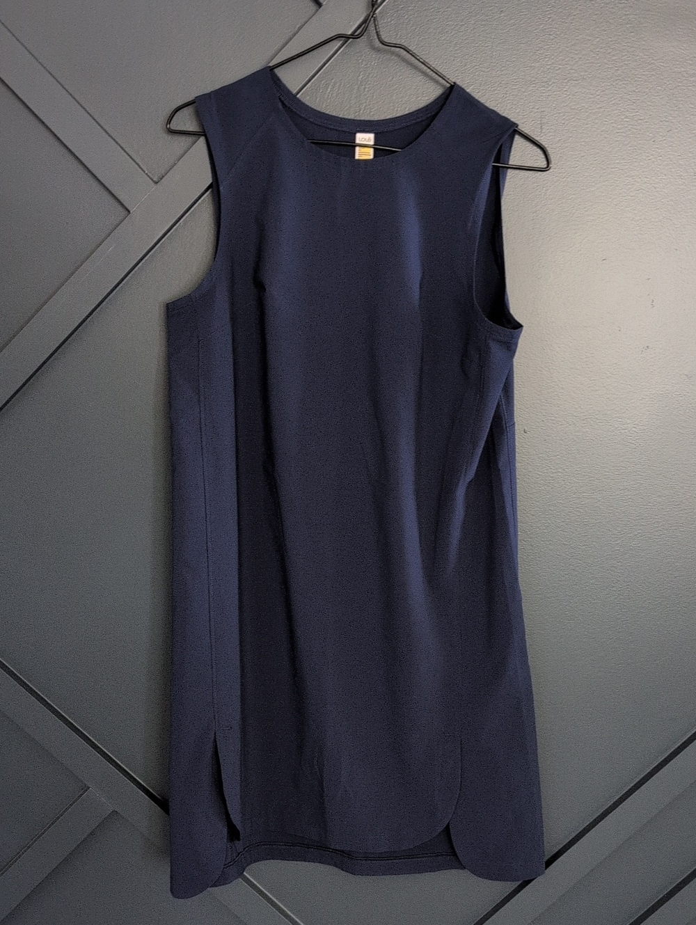 Lolé Navy Sleeveless Shift Dress